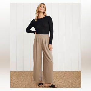 JENNI KAYNE Relaxed Trouser in Hazel Size 4